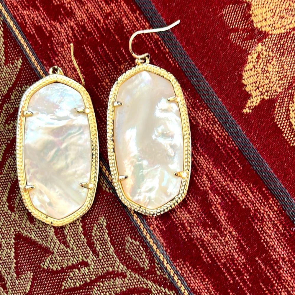 Kendra Scott earrings.